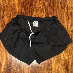Soffe Low Rise Black Shorts